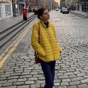 Yellow Primark Puffer Jacket | Poshmark